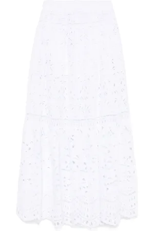 ERMANNO SCERVINO Broderie anglaise maxi skirt