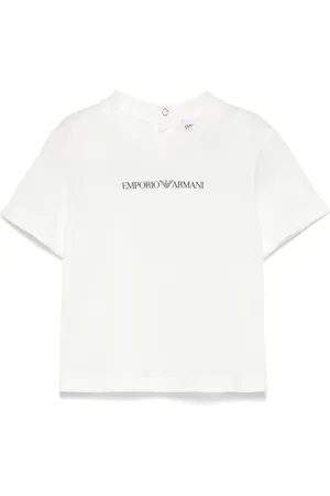 Emporio Armani Rubberised-logo T-shirt