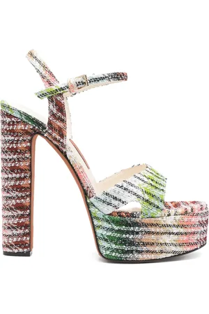 Missoni 145mm sequinned sandals
