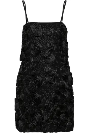 BLUMARINE Floral-appliqu?? mini dress