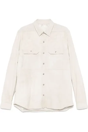 Rick Owens Leather overshirt