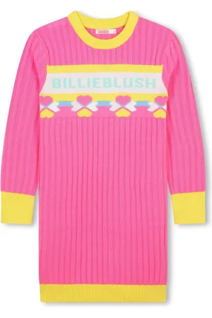 Billieblush Intarsia-knitted dress