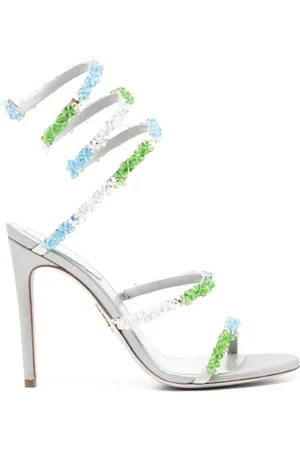 RENE CAOVILLA Crystal embellishment sandals