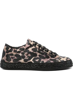 LE SILLA Leopard-print sneakers