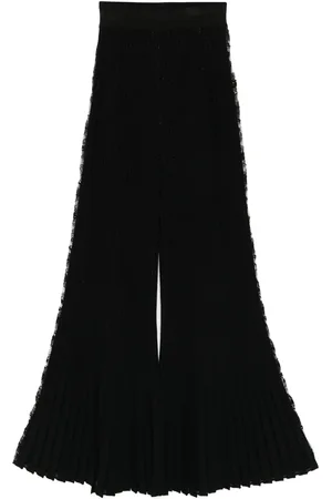 Elie saab Knitted flared trousers