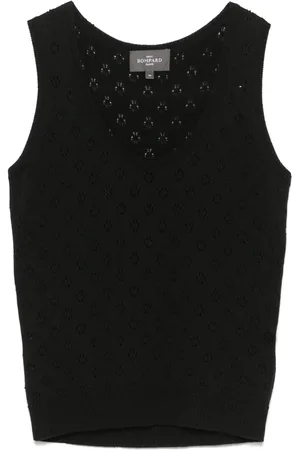 ERIC BOMPARD Pointelle-knit tank top