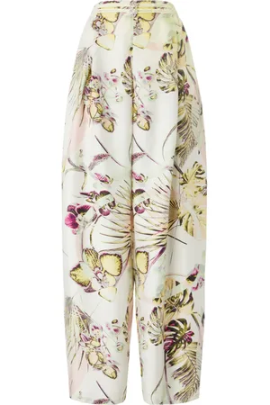GENNY Floral palazzo pants