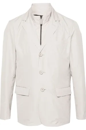 HERNO Byron layered single-breasted blazer