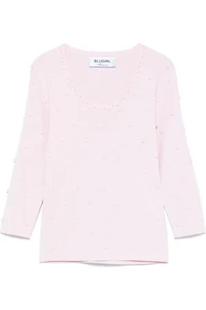 Blugirl Floral-appliqu?? top