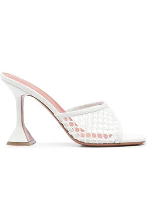Amina Muaddi 90mm Lupita sandals