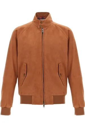 Baracuta Suede bomber jacket