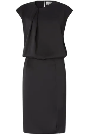 GENNY Satin midi dress