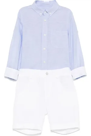 Lapin House Long-sleeve shorts set
