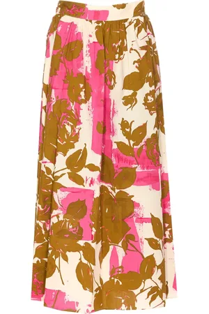 Liu Jo Poplin midi skirt