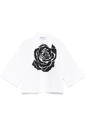 Blugirl Rose-print shirt