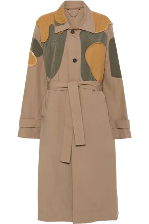 CRAIG GREEN Patch-detail trench coat