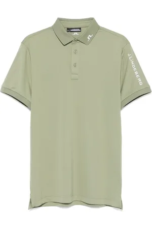J Lindeberg Logo-embroidered polo shirt