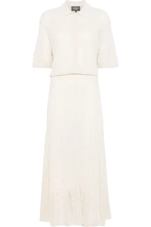 ERIC BOMPARD Pointelle polo dress