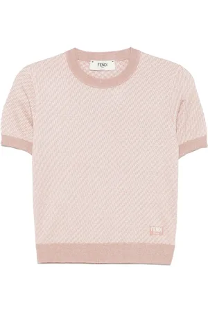 Fendi FF-jacquard top