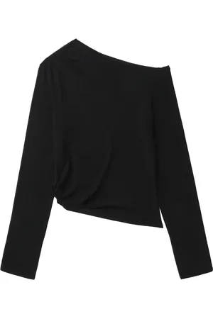 tout a coup Asymmetric-neck top
