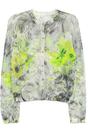 JNBY Jacquard cardigan