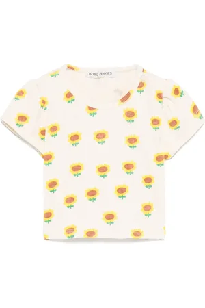Bobo Choses Sunflower-print T-shirt