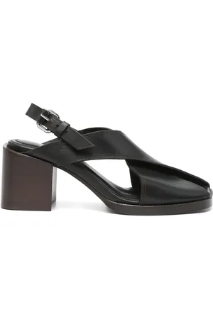 LEMAIRE 65mm leather sandals