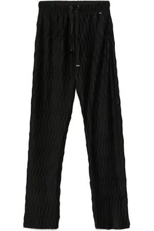 HERNO Pliss?? tapered trousers