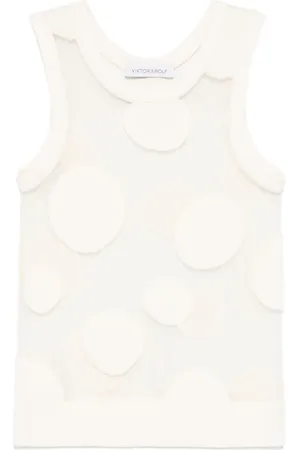 Viktor & Rolf Polka-dot tank top