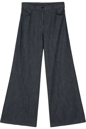 Aspesi Mid-rise wide-leg jeans