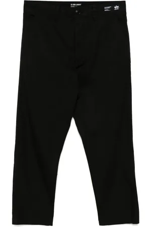 Izzue Logo-embroidered trousers