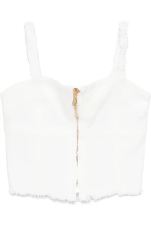 MISS GRANT Denim tank top