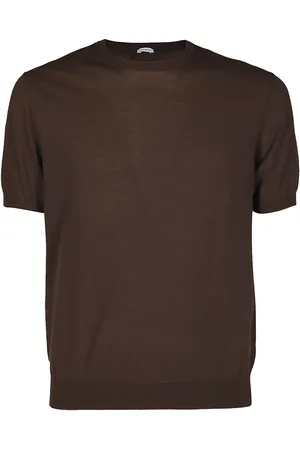 Malo Fine-knit cotton t-shirt