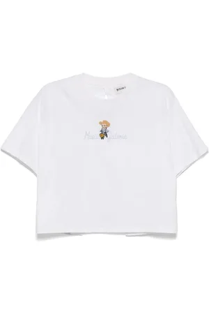 Musium Div. Logo-embroidered T-shirt