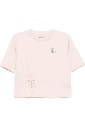 Musium Div. Logo-embroidered T-shirt