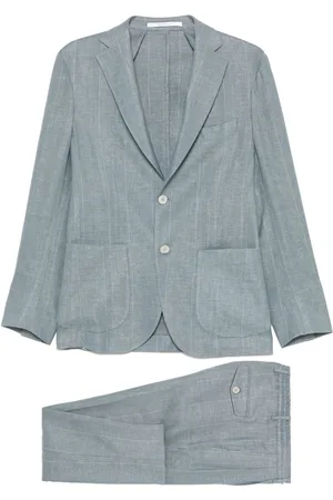 ELEVENTY M??lange-effect suit