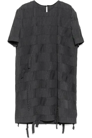 JNBY Tucker fold short-sleeves dress