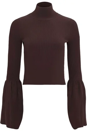 Altuzarra Dana flared-cuffs top