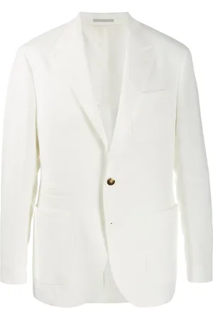 Brunello Cucinelli Single-breasted fitted blazer