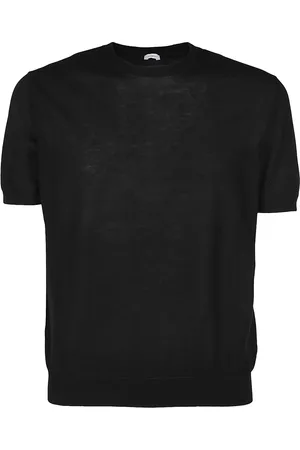 Malo Fine-knit cotton t-shirt