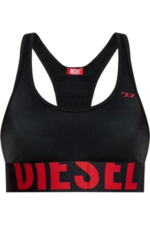 Diesel Logo-print bralette