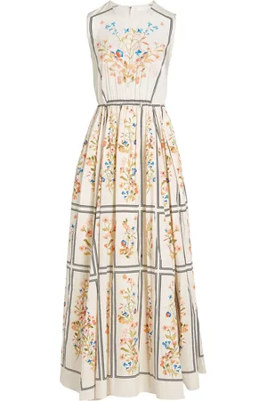 Giambattista Valli Scagliola-print dress