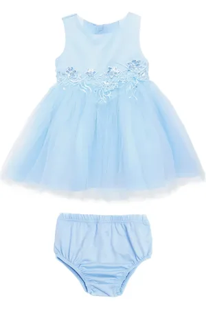 IAME Floral-appliqu?? dress