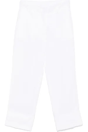 BLANCA Linen straight trousers