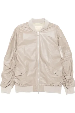 GIORGIO BRATO Leather bomber jacket