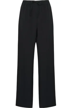 YVES SALOMON Silk trousers