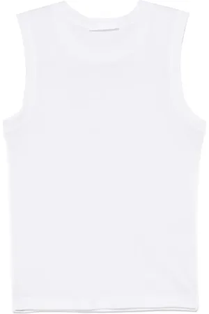Helmut Lang Logo-embroidered tank top