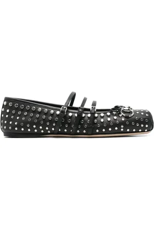 Gucci Stud-embellished ballet flats