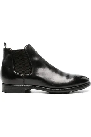 Officine creative Polished leather Chelsea boots