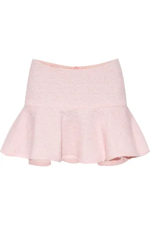 MISBHV Tweed mini skirt